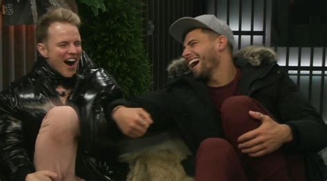 celebrity big brother spoilers andrew brady describes courtney act as one of the lads as he