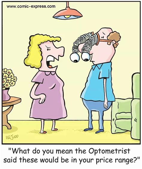 Funnies Optometry Humor Eye Jokes Dry Eye Treatment Doctor Picture