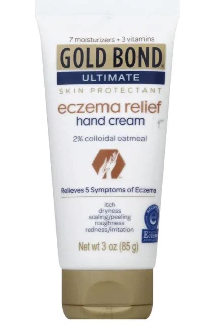 Gold Bond Ultimate Eczema Relief Hand Cream 30 Oz 2 Packs 1200