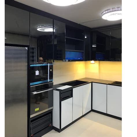 Kitchen set aluminium acp putih telur dan. 50 Desain Kitchen Set Aluminium Minimalis & Harga Terbaru 2020