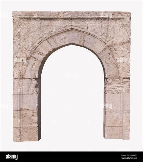 Elements Of Architecture Of Buildings Ancient Arches Columns Windows And Apertures On The