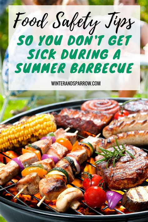 For foods prepared in advance in quantity, such as catering orders that take lots of prep time. Food Safety Tips For Barbecue Season Plus Free Meat ...