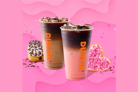 Dunkin Has Pink Velvet Drinks And Heart Shaped Donuts For Valentines Day