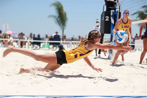 Lsu Vs Fsu Beach Volleyball Video Highlights Score Saturday