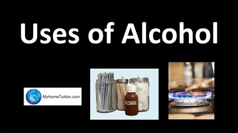 Uses of Alcohol | Carbon Compound - YouTube