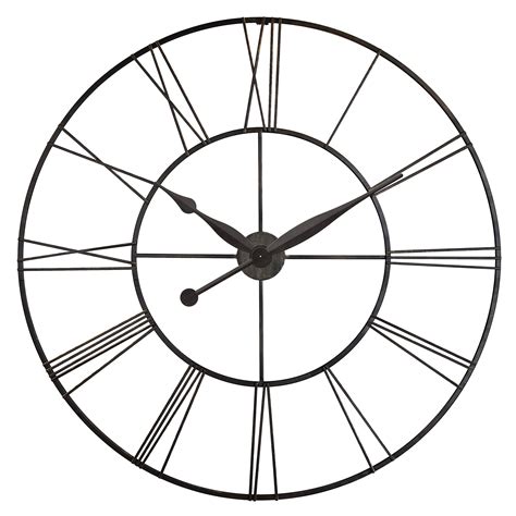 Buy Skyscraper Xxl Oversized Wall Clock Metal Roman Numeral Clock