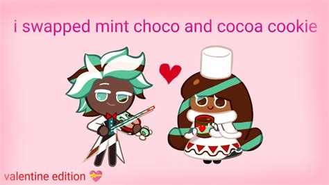 Swapping Mint Choco Cookie And Cocoa Cookie Cookie Run Kingdom Valentine Day Edition YouTube
