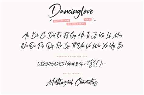 Dancinglove Modern Calligraphy Font By Balpirick Studio Thehungryjpeg
