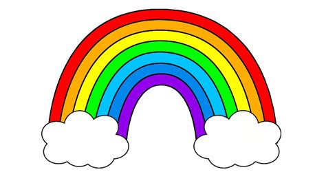Rainbow Drawing For Kids With Colour Leader Opowiadanie