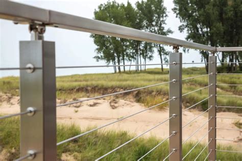 Waterfront Stainless Steel Cable Railing Viewrail