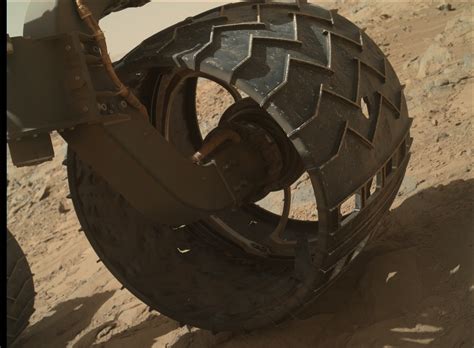 A nasa rover has landed on mars in an epic quest to bring back rocks that could answer whether life ever existed on the red planet. Why are the wheels of NASA's Mars rover, Curiosity ...