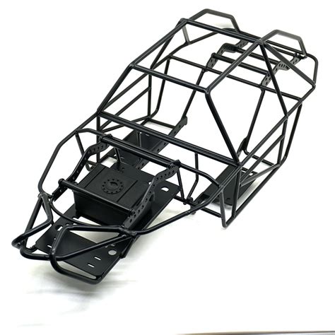 2019 Black 110 Scale Rc Metal Frame Roll Cage Winner Parts Rock