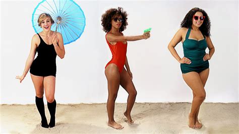 The History Of Women’s Swimsuits In One Video Boing Boing