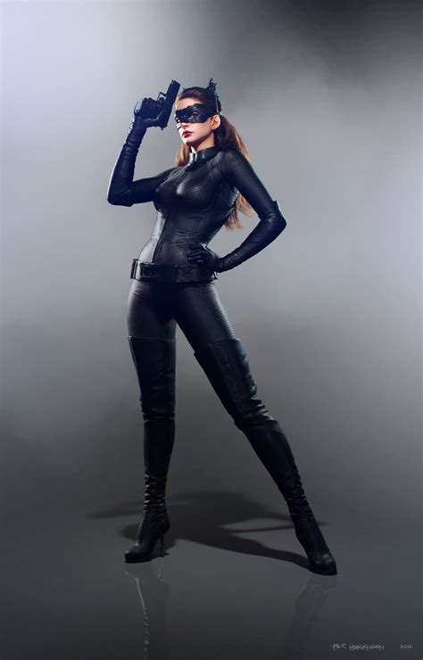Catwoman The Dark Knight Rises Per Haagensen Anne Hathaway Mulher Gato Anne Hathaway