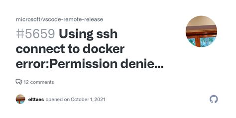 Using Ssh Connect To Docker Error Permission Denied Publickey Password