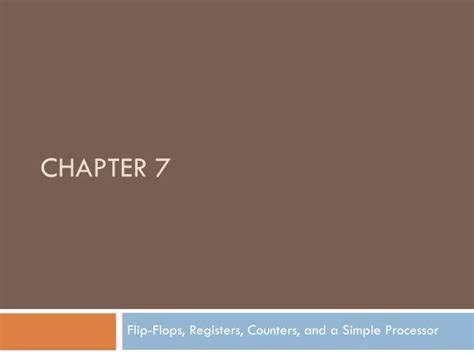 Ppt Chapter 7 Powerpoint Presentation Free Download Id1782858