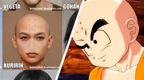 ¿eres Tú Krillin Revelan Cómo Se Verían Los Personajes De Dragon Ball