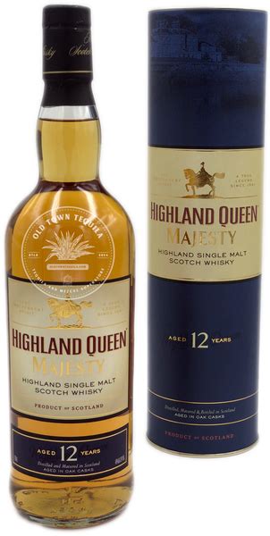 Highland Queen Majesty Highland Single Malt Scotch Whisky Aged 12 Years