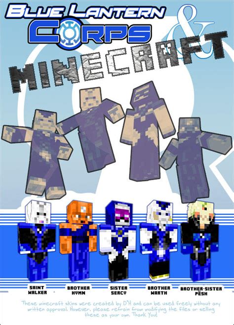 Blue Lantern Minecraft Skins By Xxdhxx On Deviantart