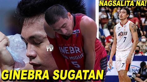 La Tenorio Ankle Injury Scottie Thompson Inabot Ng Black Eye Cliff