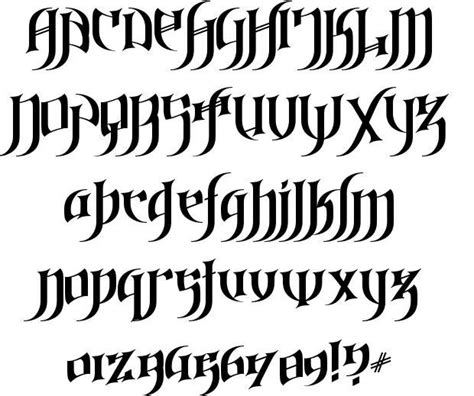 Medieval Script Fonts Gothic Lettering Font Posted On Friday January