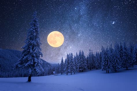 Winter Moon Pictures Download Free Images On Unsplash