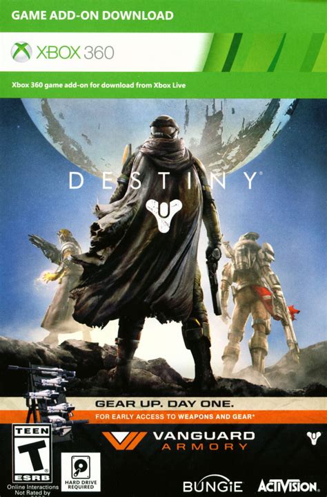 Destiny 2014 Xbox 360 Box Cover Art Mobygames