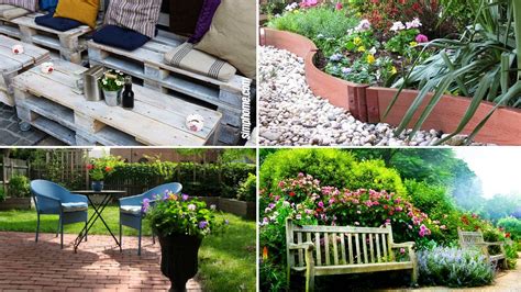 The edges of the gravel puts small holes. 30 Initiatives of Cheap Backyard Makeover Ideas - Simphome
