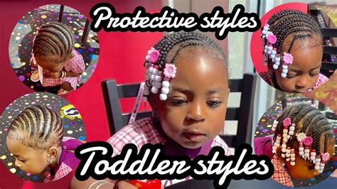 Easy Protective Style For Toddlersnatural Hairstyles For Kids Kids