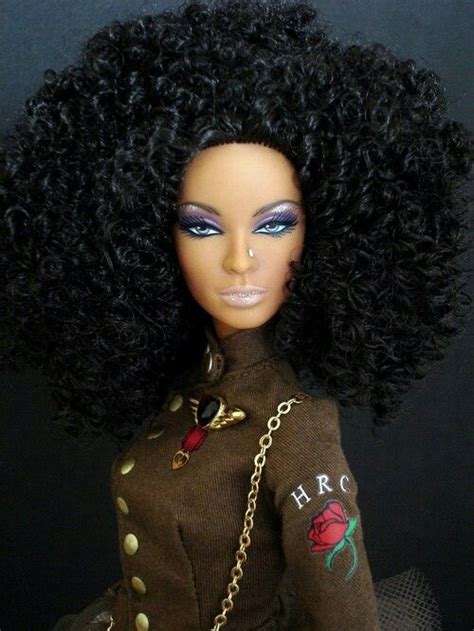 Black Afro Barbie Nice Beautiful Barbie Dolls Black Doll Natural