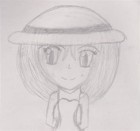 Anime Girl Wearing Luffys Hat Xd By Kawaiianimegirlxox On