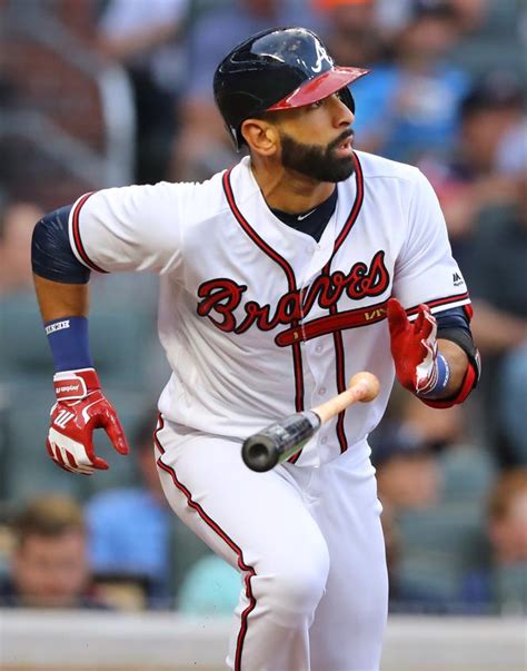 Photos Jose Bautista Suits Up For Braves