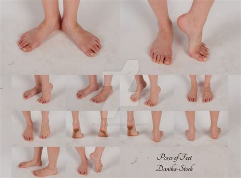 Feet Poses Stock Pack By Danika Stock Anatomy En Referencia De