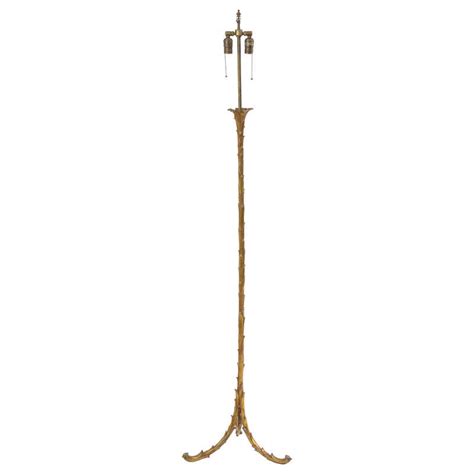 Large Brass Palm Tree Floor Lamp France Circa 1970 At 1stdibs