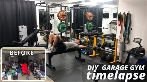 I Turned My Garage Into A Gym Diy Garage Transformation Extreme