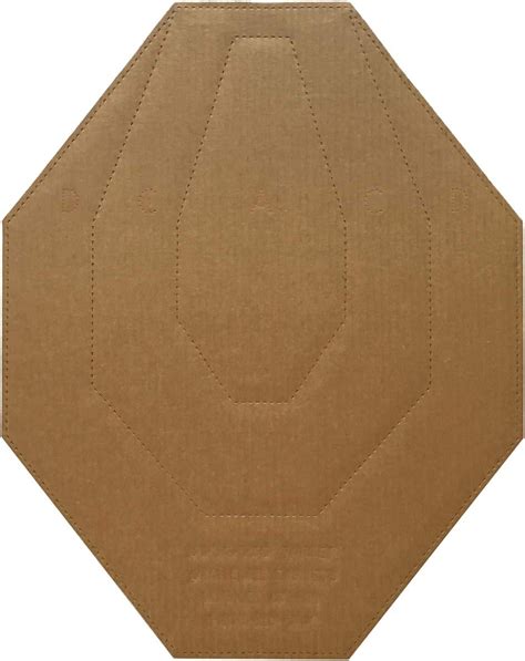 Ipsc Classic Water Resistant Cardboard Target 100 Pack