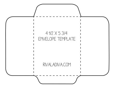 4x6 Envelope Template