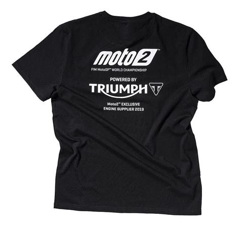 Camiseta Triumph Oficial Moto 2 Parcelamento Sem Juros
