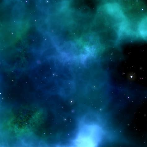 Gambar Langit Bintang Suasana Ruang Biru Galaksi Nebula Luar