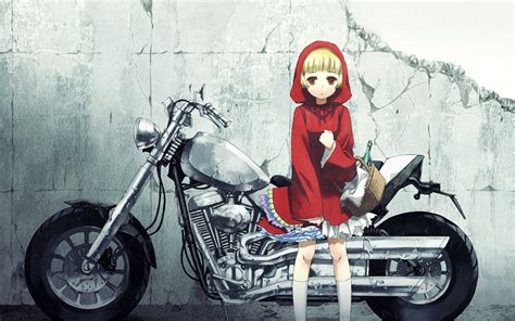 X Anime Girls Art Hood Girls Red 720p Hot Riding Little