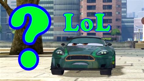 Cars 2 Funny Glitch With Nigel Gearsley On Hyde Tour Youtube