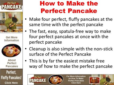 How To Make The Perfect Pancake