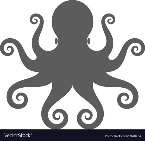 Octopus Logo Royalty Free Vector Image Vectorstock Affiliate