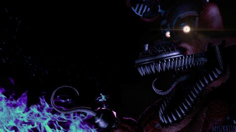 Nightmare Foxy Wallpapers Top Free Nightmare Foxy Backgrounds