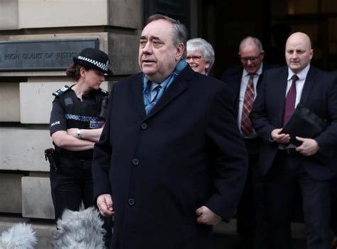 former scottish first minister salmond cleared of sex crimes bbc