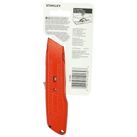 Stanley Self Retracting Safety Utility Knife Stanley