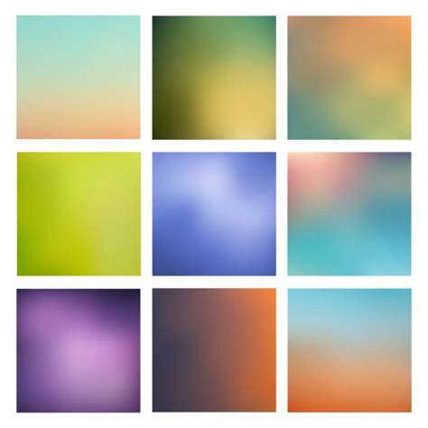 Set Blurred Backgrounds Stock Vector Image By ©andrei45454 74997131