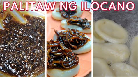 palitaw ng ilocano with bukayo unday unday dila dila sticky rice cake with sweetened