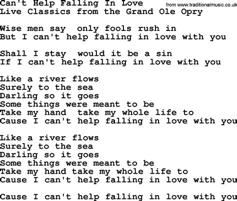 Lista 96 Foto Elvis Presley Cant Help Falling In Love Letra Mirada