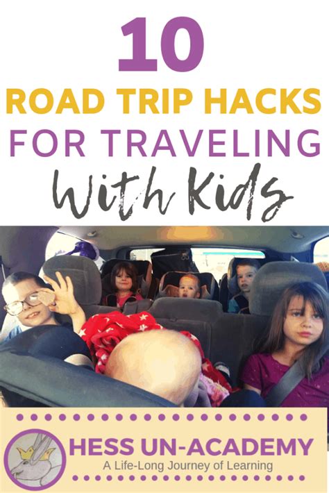 Road Trip Hacks For Kids Top 10 Tips